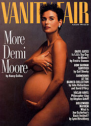 Demi Moore on Vanity Fair